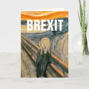 ANTI BREXIT, ", skriet" vid Edvard Munch, 1893: Kort