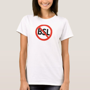 Anti BSL-Tshirt: Bestraffa gärningen, inte T-shirt