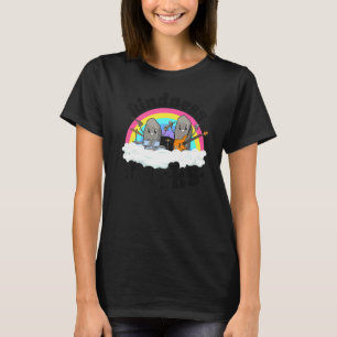 Anti-Bullying Rainbow Hippie Music Teacher Kindnes T Shirt