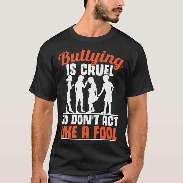 Anti Bullying Unity Day T Shirt (Framsida)
