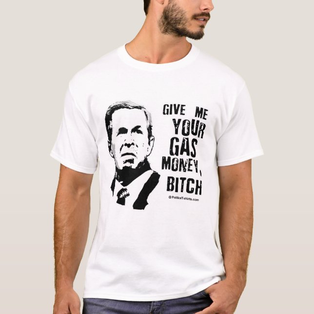 ANTI BUSH: GASA PENGAR TEE SHIRT (Framsida)