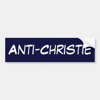 Anti-Christie Bildekal