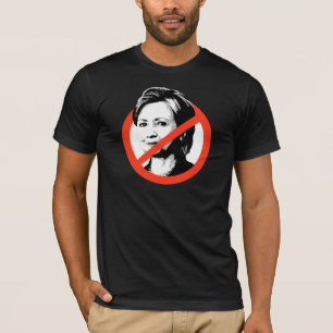 Anti-Clinton - Anti-Hillary Clinton Tee Shirt