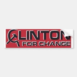 Anti-Clinton bildekal 1992
