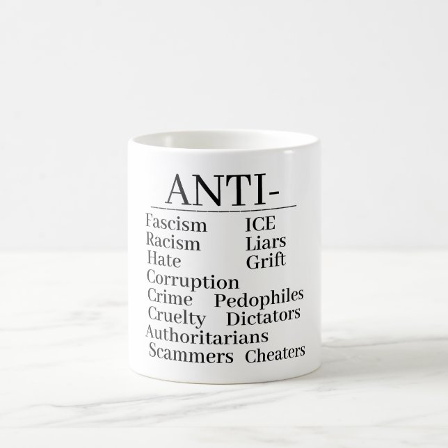 Anti- Coffee Mug Kaffemugg (Center)