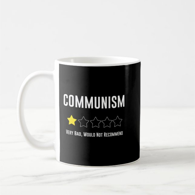 Anti Communism Anti Communist.png Kaffemugg (Vänster)