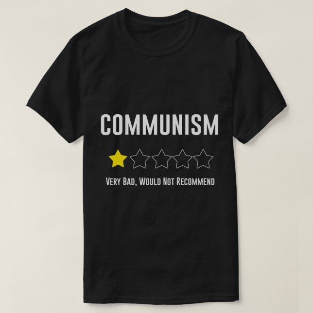 Anti Communism Anti Communist.png T Shirt (Design framsida)