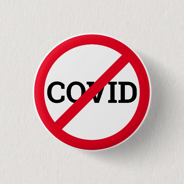 Anti COVID Knapp (Framsida)