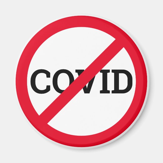 Anti COVID Magnet (Framsidan)