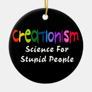 Anti-Creationism Julgransprydnad Keramik