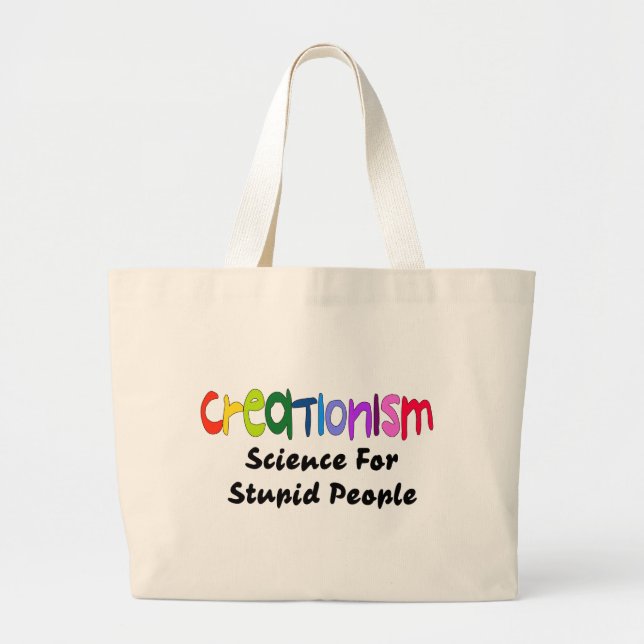 Anti-Creationism Jumbo Tygkasse (Framsidan)