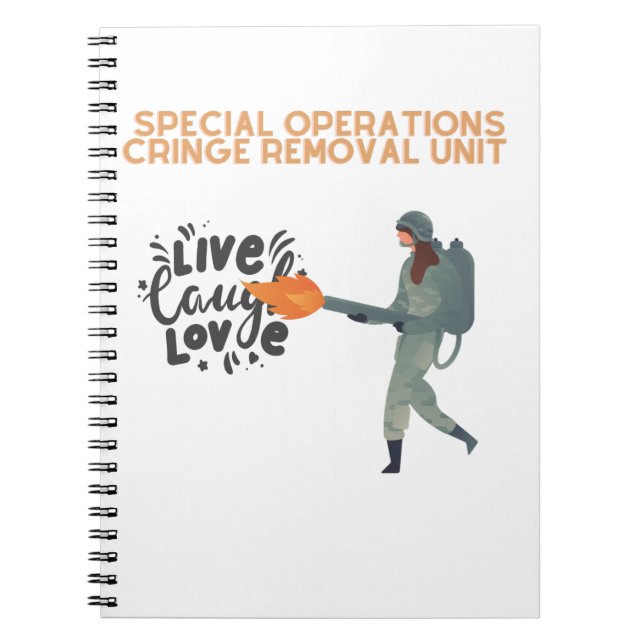 Anti-Cringe Personal Notebook Anteckningsbok (Framsidan)