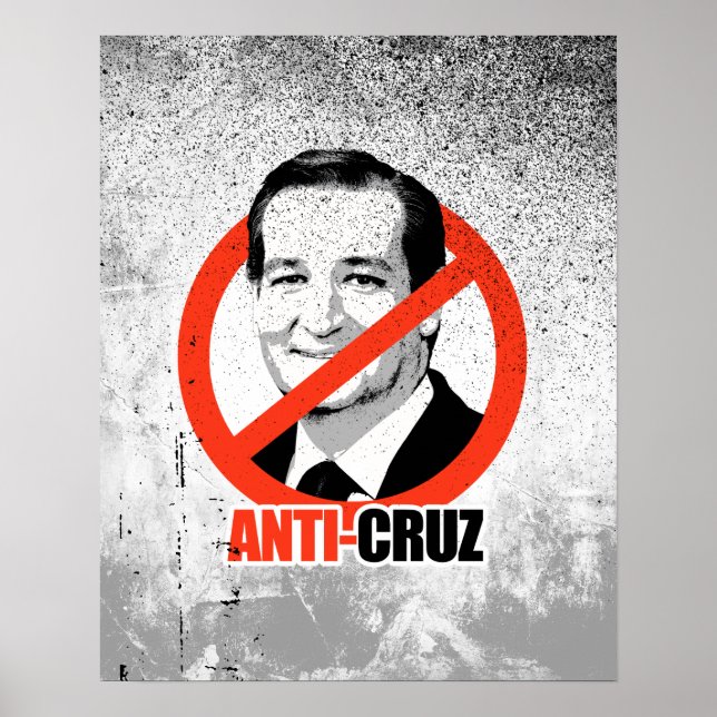 Anti-Cruz Poster (Framsidan)