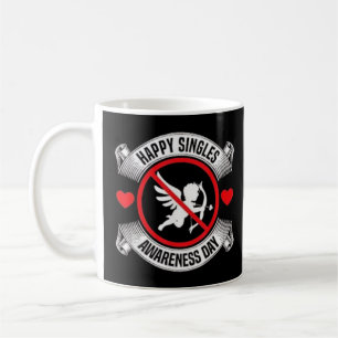 Anti Cupid Anti-Valent för ljuddämpare från Lyckli Kaffemugg