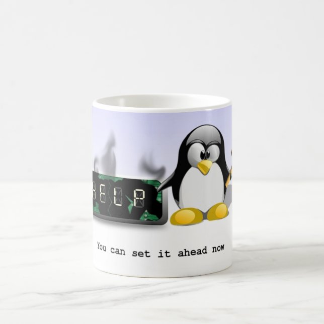 Anti-Dagsljus besparingTime mugg (Center)
