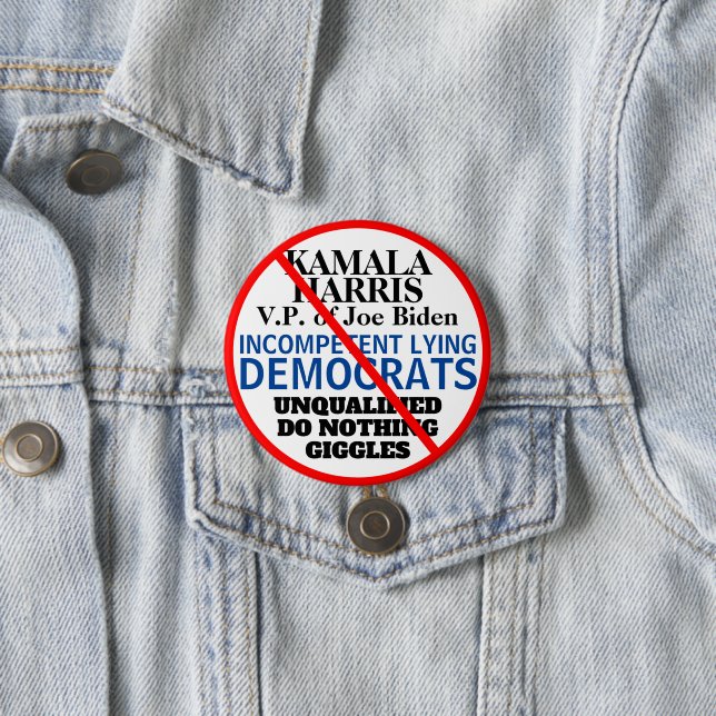 Anti Democratic Party Biden Harris Knapp (In Situ)