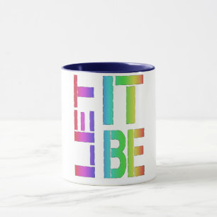 Anti-diskriminering låt det vara inspirerande kaff mugg