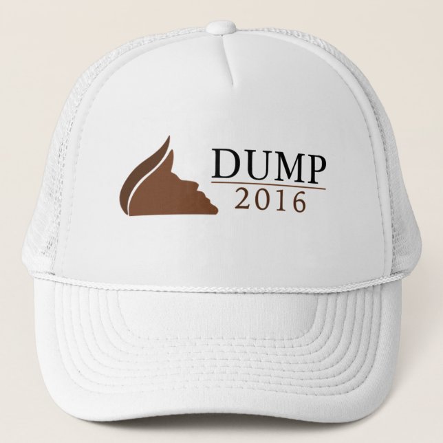 Anti-Donald trumftruckerkeps (dumpa | 2016), Keps (Framsida)