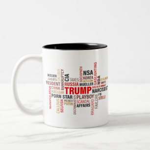 Anti Donald Trump 2020 Två-Tonad Mugg