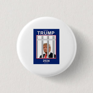 Anti Donald Trump 2024 Fängelse Knapp