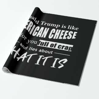 Anti Donald Trump är som American Cheese Women Presentpapper