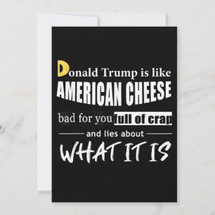 Anti Donald Trump är som amerikanska ostkvinnor Julkort