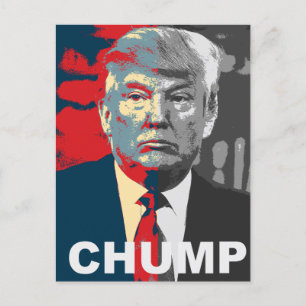 Anti Donald Trump Kampanj   Chump-vykort Vykort