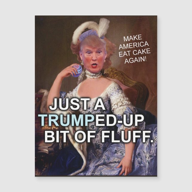 Anti Donald Trump Marie Antoinette 2016 Val (Framsida)