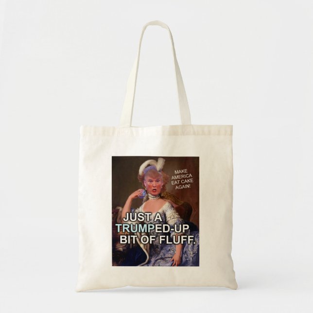 Anti Donald Trump Marie Antoinette val 2016 Tygkasse (Framsidan)