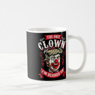 Anti Donald Trump T Shirt Funny Clown ResistManar Kaffemugg