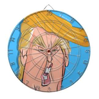Anti Donald Trump - tecknadDartboard Piltavla