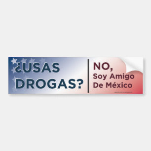 Anti-Drog bildekal