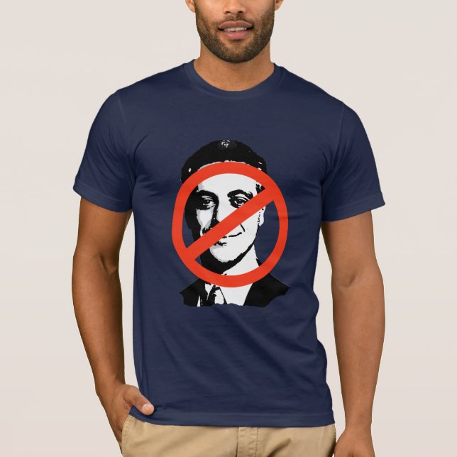 ANTI-EMANUEL: ANTI-Rahm Emanuel Tee Shirt (Framsida)