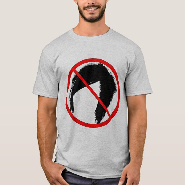Anti-Emo T-tröja för Twofer besättninglångärmad T Shirt (Framsida)