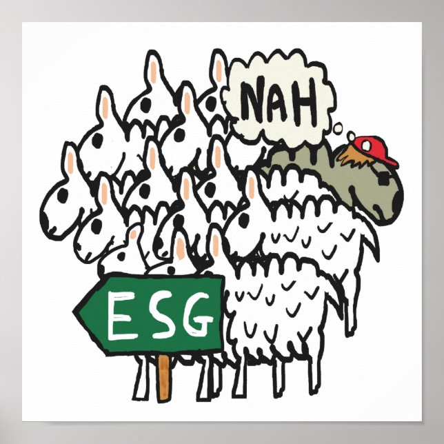 Anti ESG Poster (Framsidan)
