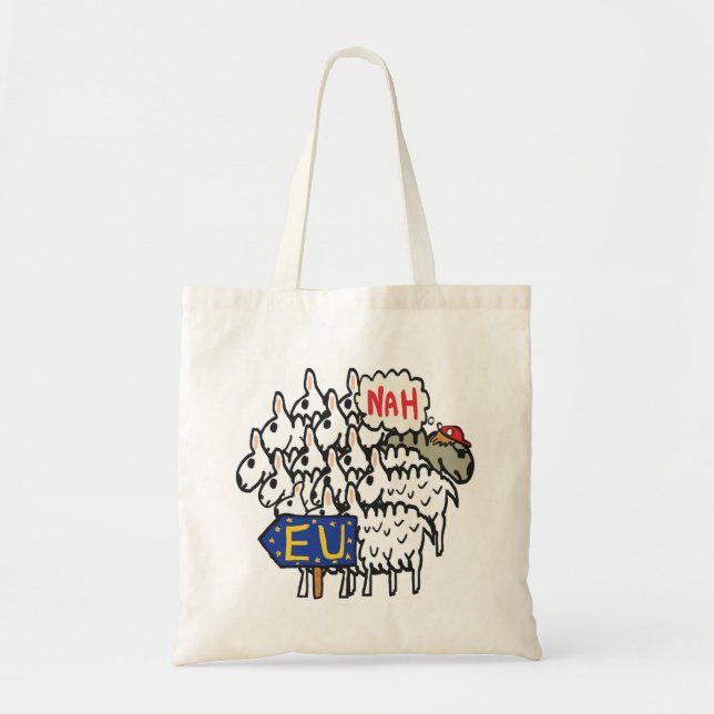 Anti-EU Brexit Tygkasse (Framsidan)