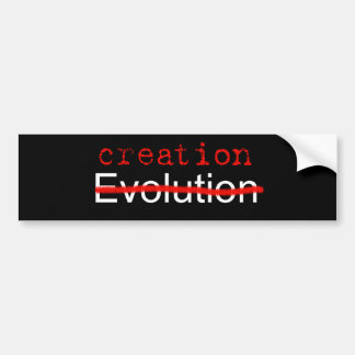 Anti evolutionbildekal bildekal