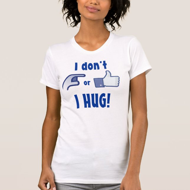 Anti-Facebook Shirt T (Framsida)