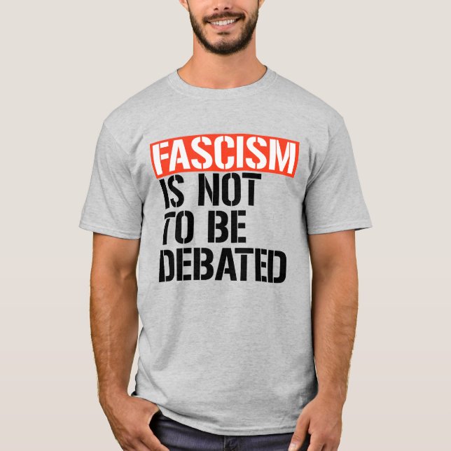 ANTI-FACISM T-Shirt (Framsida)