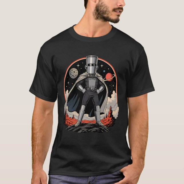 Anti Farage Greve Binface  T Shirt (Framsida)