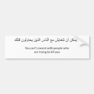 Anti-Finns till samtidigt Bildekal