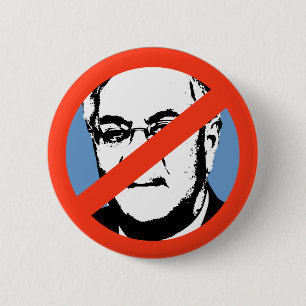 ANTI-FRANK/anti grälöppenhjärtig Knapp