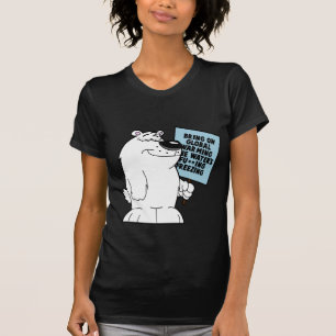 Anti global värme tee shirt