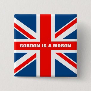 Anti Gordon Brown anti arbete Knapp