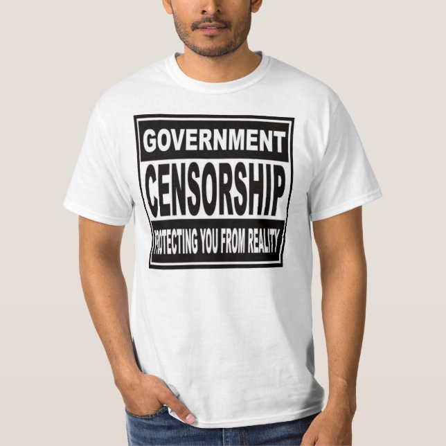 Anti-Goverment T-shirt (Framsida)