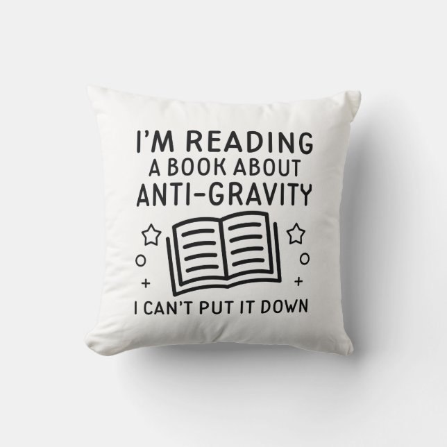 Anti-Gravity Bok Kudde (Framsida)