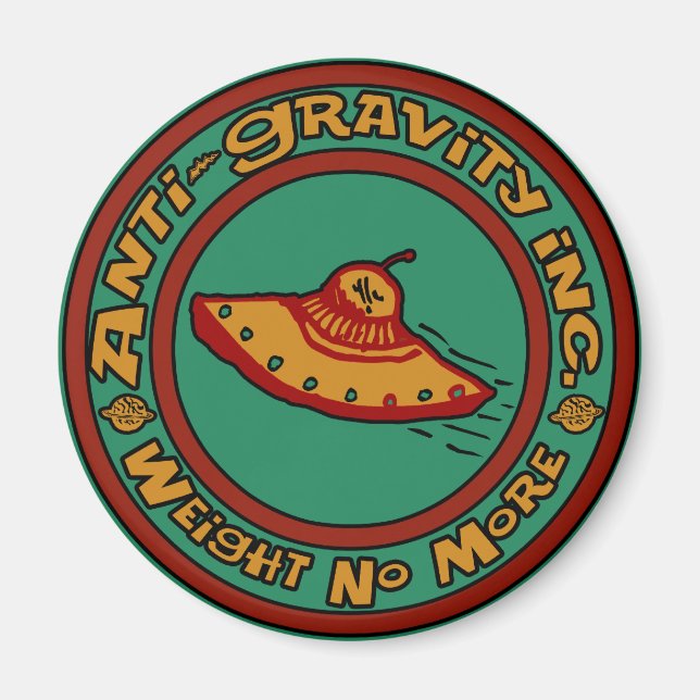 Anti-Gravity, Inc. Magnet (Framsidan)
