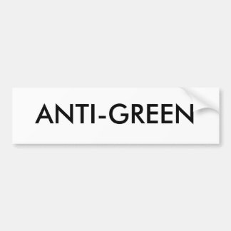 ANTI-GREEN BILDEKAL