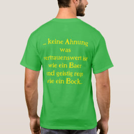 Anti Grüne Spruch T Shirt