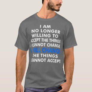 Anti-Gun I kommer att ändra Gun Control T Shirt